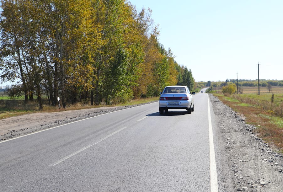 В Курской области обновили почти 14 км трассы Малая Зуевка – Орлянка – 2-е Засеймье