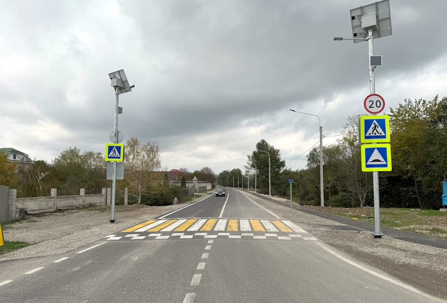 В селе Каменка Кабардино-Балкарии завершен капитальный ремонт объездной дороги